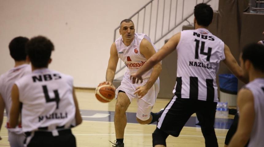 T&uuml;rkiye Basketbol 2.Ligi: Kepez Belediyespor: 76- Nazilli Belediyespor: 64