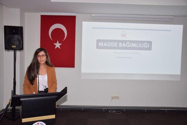 Kamu Çalışanlarına Madde Bağımlılığı Eğitimi verildi