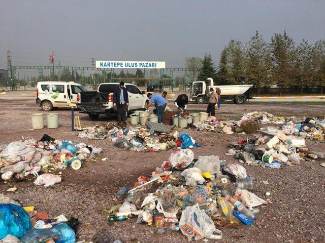 Kartepe’de katı atık karakterizasyon çalışması yapıldı