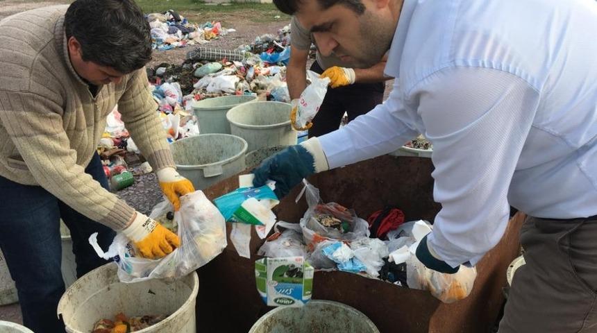 Kartepe&rsquo;de katı atık karakterizasyon &ccedil;alışması yapıldı