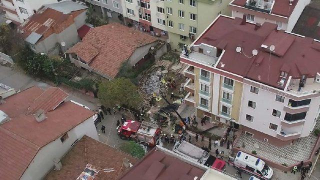 Görgü tanıkları İstanbul'daki helikopter faciasını anlattı: Binaların üstüne düşmemek için...