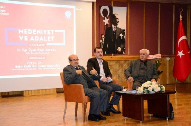 Çeşm-i Cihan Sohbetlerinde ‘Medeniyet ve Adalet’ Konuşuldu