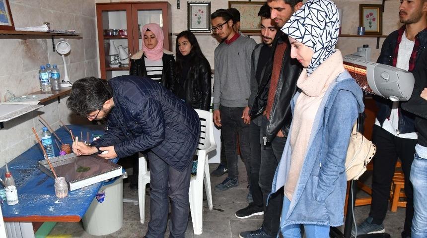 Gerger &Ccedil;PL &ouml;ğretmen ve &ouml;ğrencilerinden &uuml;niversiteye ziyaret