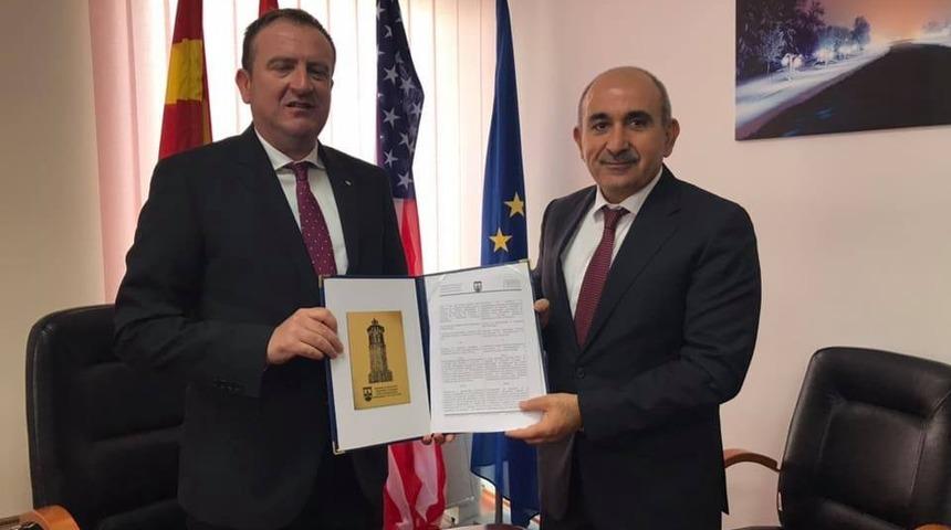 Kilis&rsquo;e Makedonya&rsquo;dan kardeş şehir