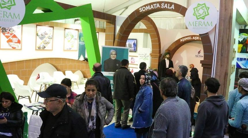İstanbul Konya G&uuml;nlerinde Meram standına yoğun ilgi