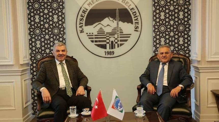 B&uuml;y&uuml;kşehir Belediye Başkanı Mustafa &Ccedil;elik, Melikgazi&rsquo;de