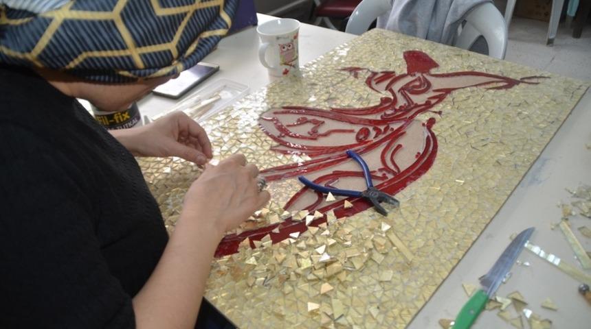 Safranbolu&rsquo;da mozaik sanatı yaşatılıyor