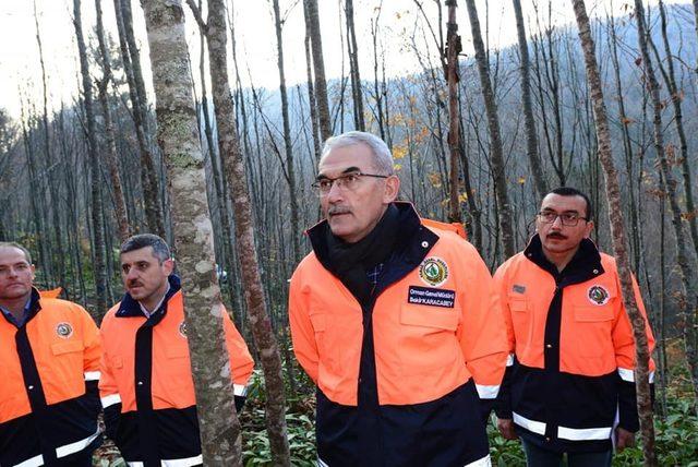 Karacabey Yenice’de orman teşkilatı ile bir araya geldi