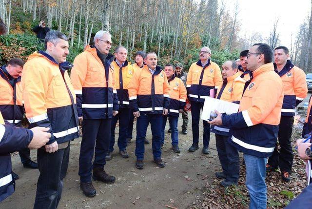 Karacabey Yenice’de orman teşkilatı ile bir araya geldi