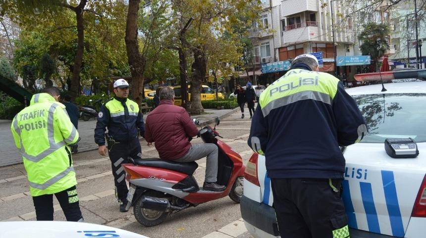 Erdek&rsquo;te motosikletler denetlendi