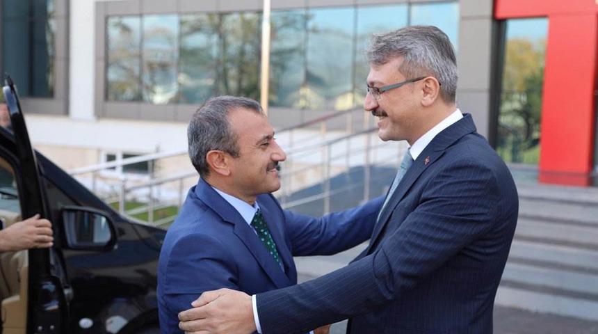 Tunceli Valisi Sonel'den Bingöl Valisi Ekinci'ye ziyaret