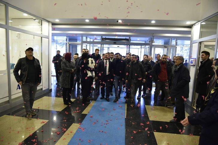 Başkan Çimen’e coşkulu karşılama G4