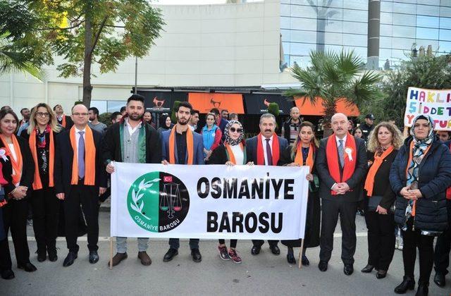 Osmaniye’de “Kadına Şiddete Sıfır Tolerans” Yürüyüşü Düzenlendi