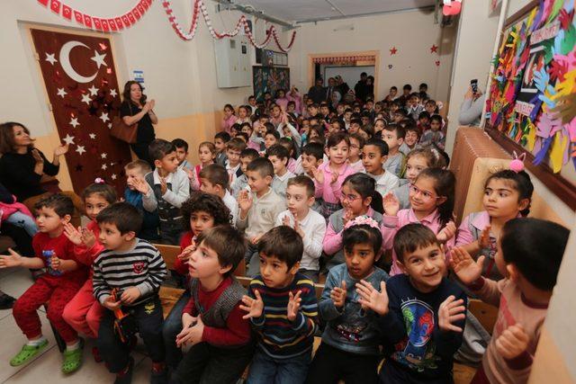 Çocuklara tiyatrolu hijyen eğitimi