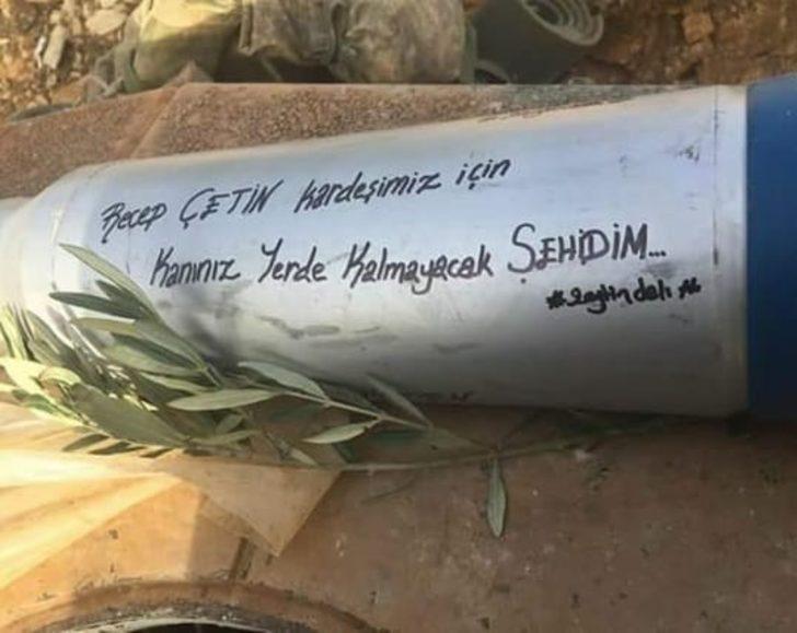 Şehit Recep Çetin’i askerde olan hemşehrisi Ahmet Akat unutmadı G2