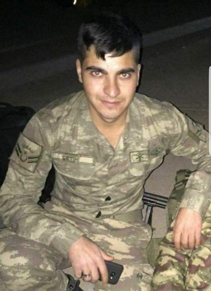 Şehit Recep Çetin’i askerde olan hemşehrisi Ahmet Akat unutmadı G4