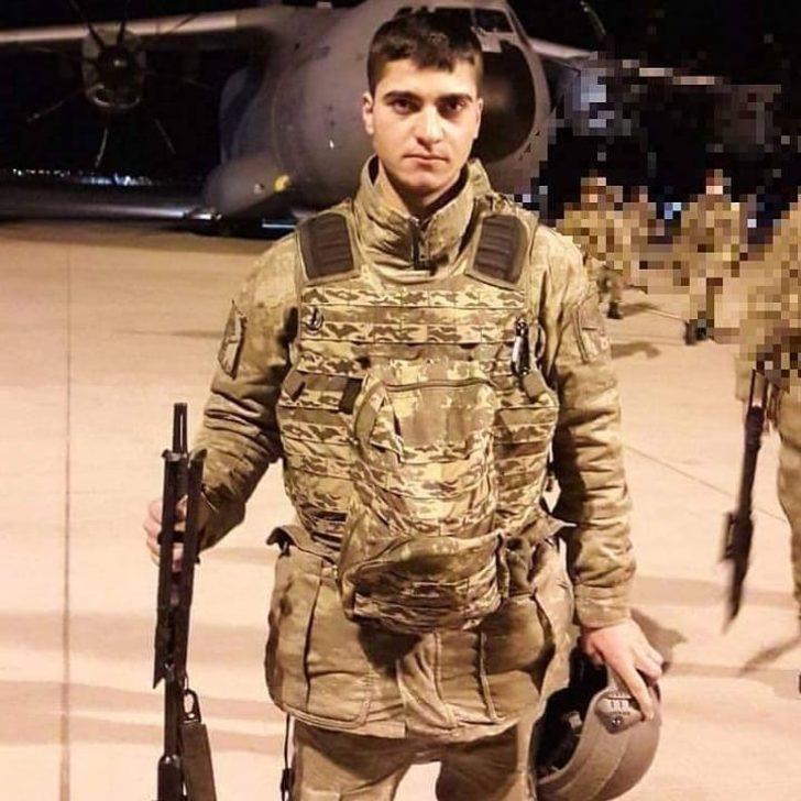 Şehit Recep Çetin’i askerde olan hemşehrisi Ahmet Akat unutmadı G5