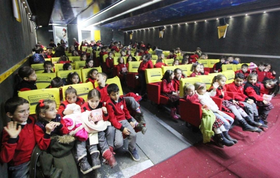 Gezen sinema Bayburt’ta
