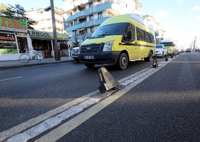 İskele Caddesi’ndeki dubalara zarar verenlerle ilgili çalışma başlatıldı