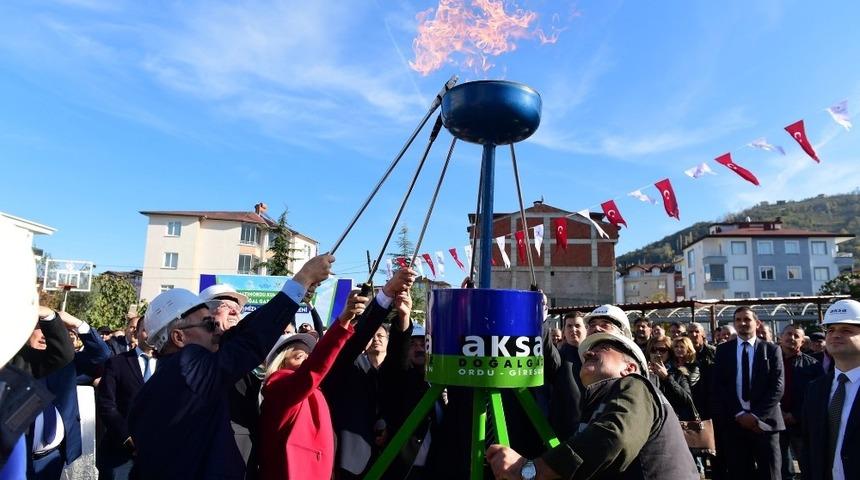 Ordu&rsquo;da doğalgaz yayılıyor