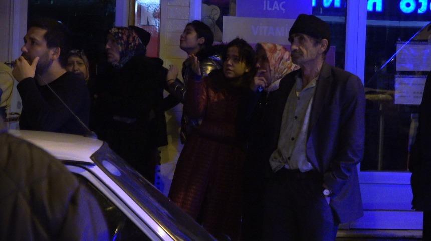 Patlama sesini duyan sokağa fırladı! Korku dolu gece!