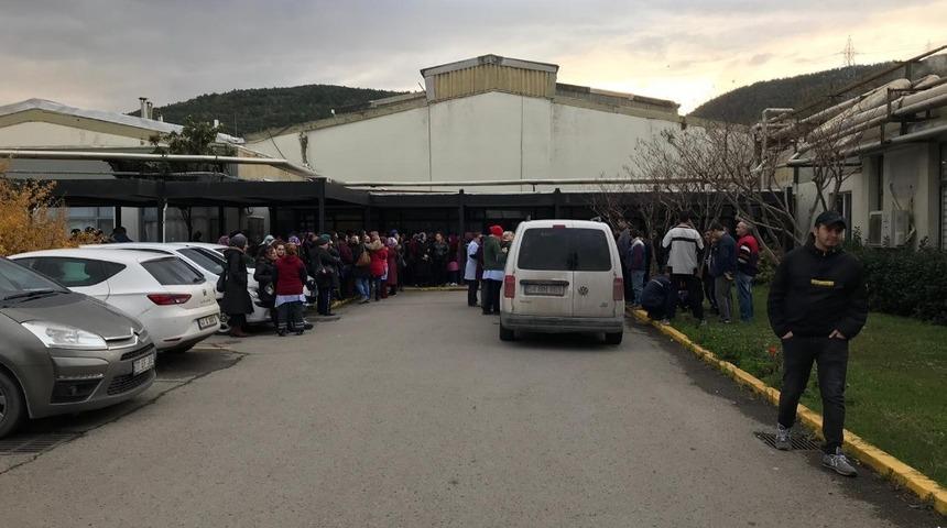 Ersur Fabrikasında Grev