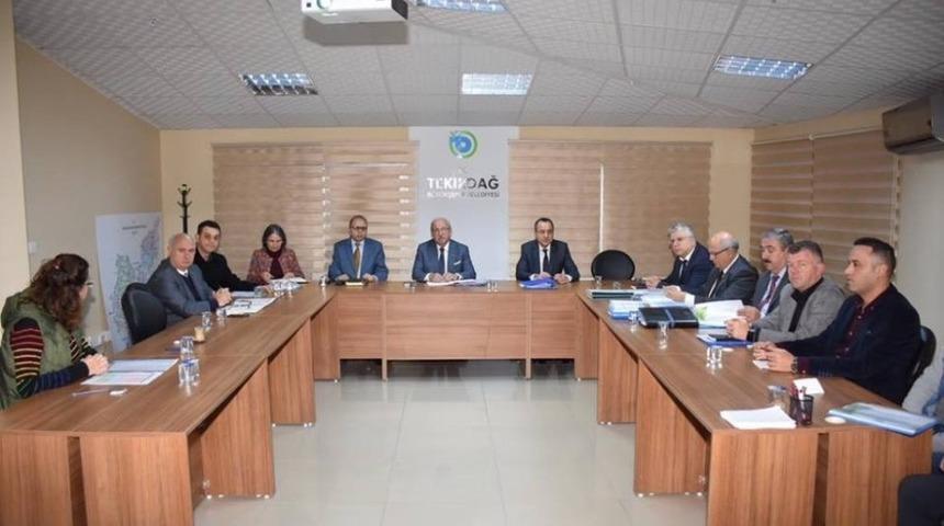 Tekirdağ B&uuml;y&uuml;kşehir Değerlendirme toplantısı