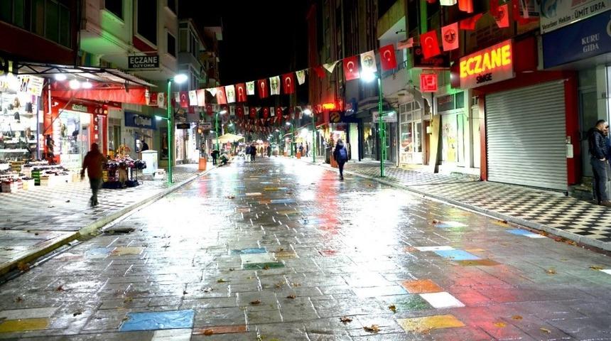 Alaplı Caddeleri ışıl ışıl oldu