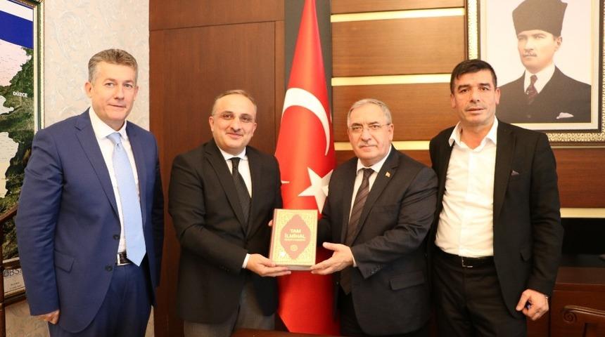 İhlas&rsquo;tan Vali Nayir&rsquo;a hayırlı olsun ziyareti