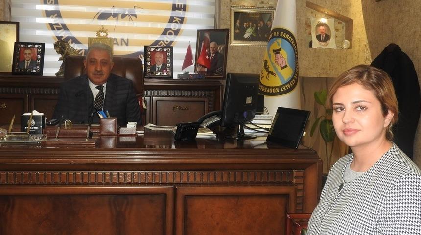 Aday Adayı Ateş&rsquo;ten Van Hızır Esnaf ve Sanatk&acirc;rlar Kredi Kefalet Kooperatifine ziyaret