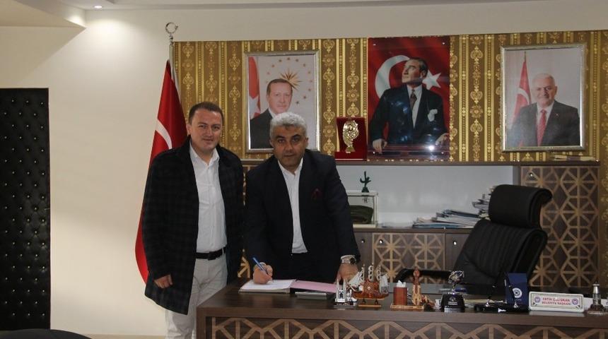 Hisarcık’a yeni tenis kortu, basketbol ve voleybol sahası