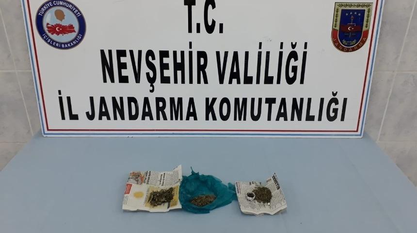 G&uuml;lşehir&rsquo;de uyuşturucudan 1 kişi tutuklandı