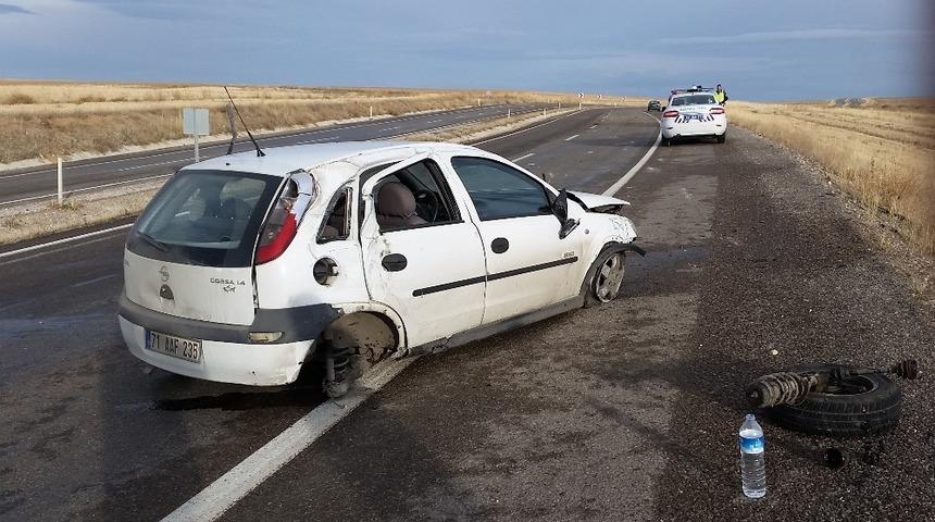 Otomobil takla attı: 1 yaralı