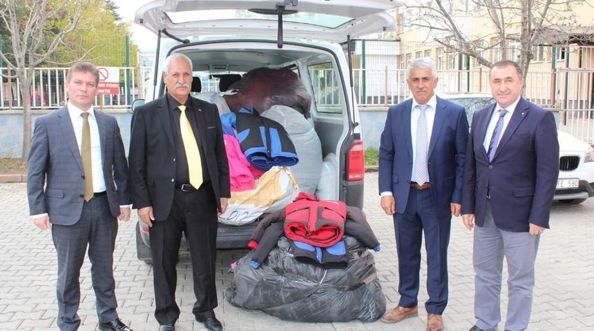 Tunceli&rsquo;de 700 &ouml;ğrenciye mont