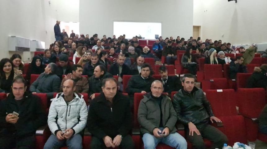 Kafkas Üniversitesi güvenlik görevlilerine eğitim semineri
