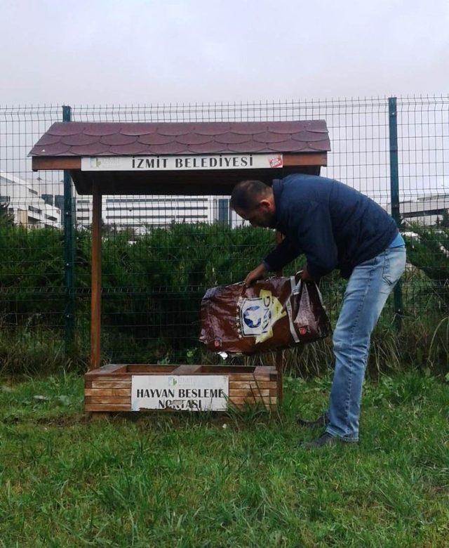 Zabıta sokak hayvanlarını unutmuyor