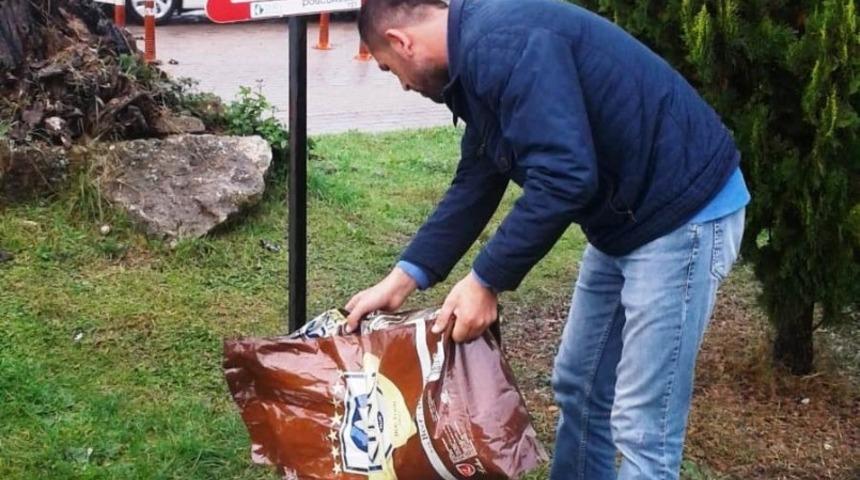 Zabıta sokak hayvanlarını unutmuyor