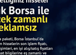 Yatırımcılar dikkat! 7/24 anlık Mynet Finans'ı takip edebilirsiniz