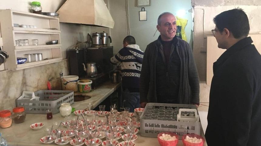 Kaymakam &Ouml;zdemir,  esnafları ziyaret etti