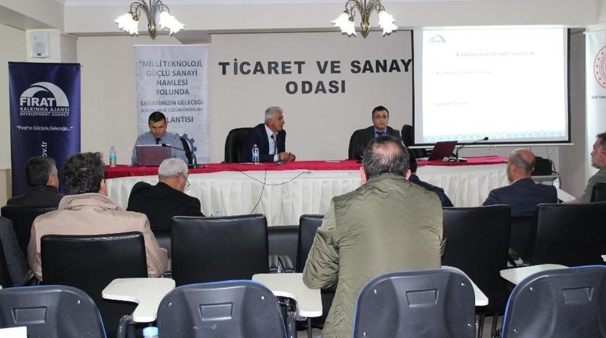 Tunceli’de “Milli Teknoloji, Güçlü Sanayi Hamlesi” toplantısı