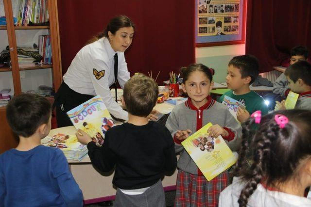 İlçe Jandarma Komutanlığından çocuk güvenliği semineri