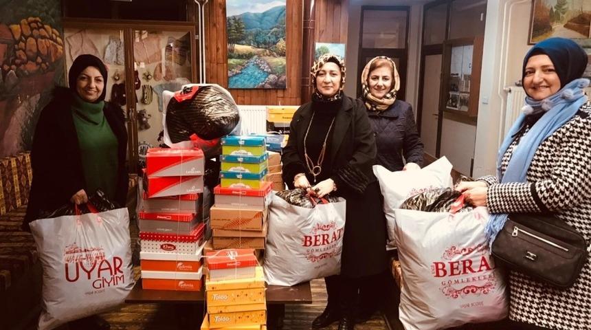 SAYTED&rsquo;ten 50 &ouml;ğrenciye bot ve mont yardımı