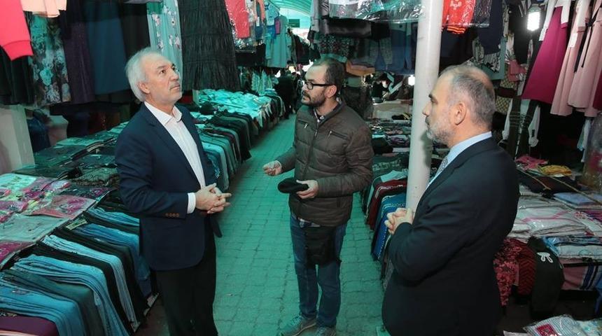 Başkan Kamil Sara&ccedil;oğlu: Esnaflarımızın yanındayız