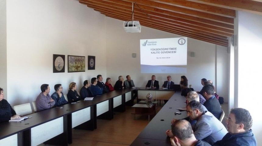 Y&uuml;ksek&ouml;ğretimde Kalite G&uuml;vencesi Semineri