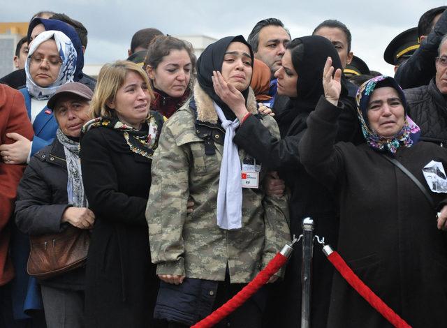 Şehit Albay Şaylan ve Astsubay Bekli son yolculuklarına uğurlandı