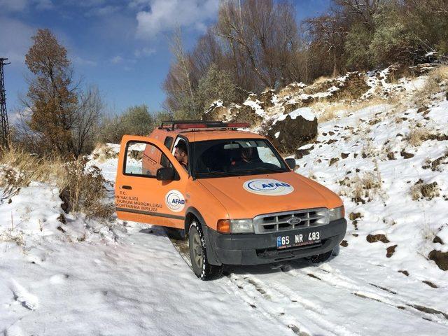 Van’da keçi kurtarma operasyonu