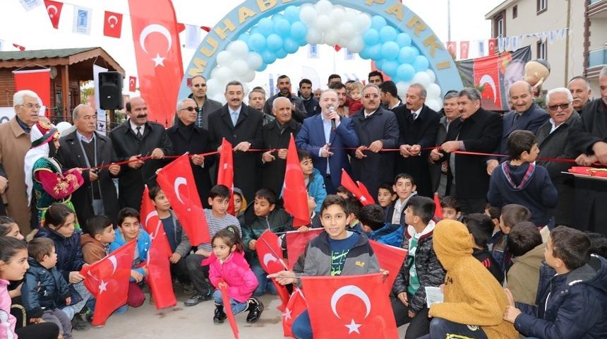 Tuşba Belediyesinden &lsquo;Muhabbet Parkı&rsquo; a&ccedil;ılışı