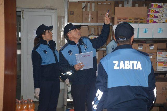 Zabıta Müdürlüğü’nden yemek üretim tesislerinde denetim