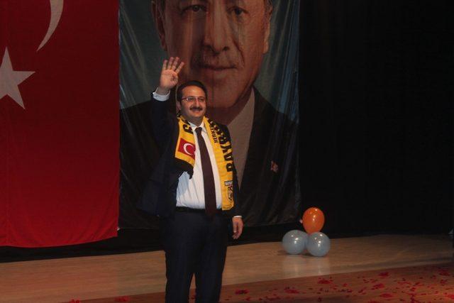 AK Parti Bayburt’un adayı coşkuyla karşılandı