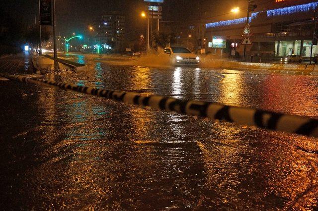 Edirne'de sağanak